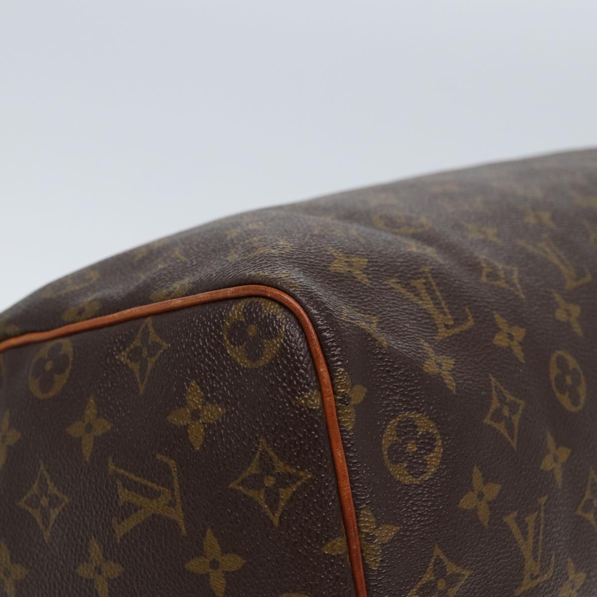 LOUIS VUITTON Monogram Speedy 35 Hand Bag M41524 LV Auth 80017