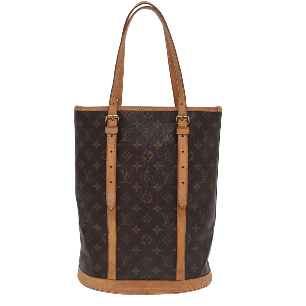 LOUIS VUITTON Monogram Bucket GM Shoulder Bag M42236 LV Auth 80018