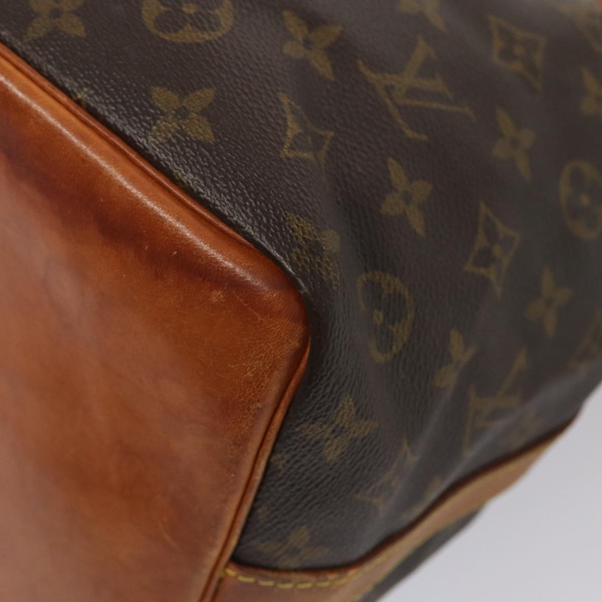 LOUIS VUITTON Monogram Petit Noe Shoulder Bag M42226 LV Auth 80026