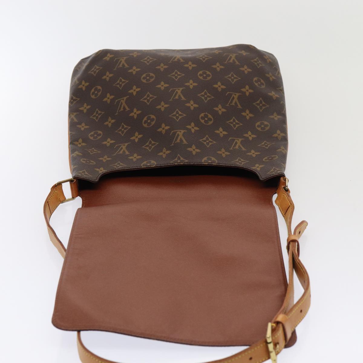 LOUIS VUITTON Monogram Musette Shoulder Bag M51256 LV Auth 80027