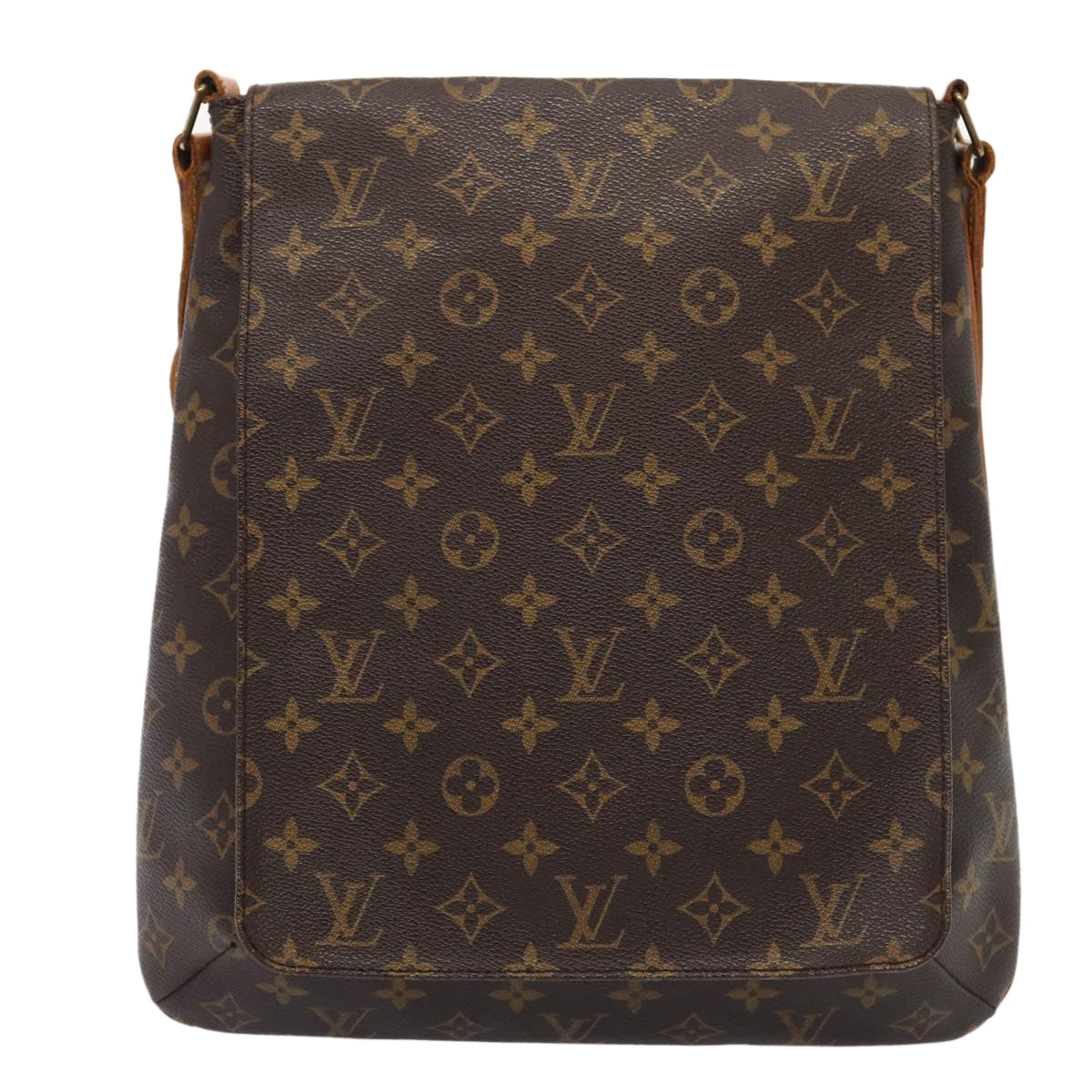 LOUIS VUITTON Monogram Musette Shoulder Bag M51256 LV Auth 80027