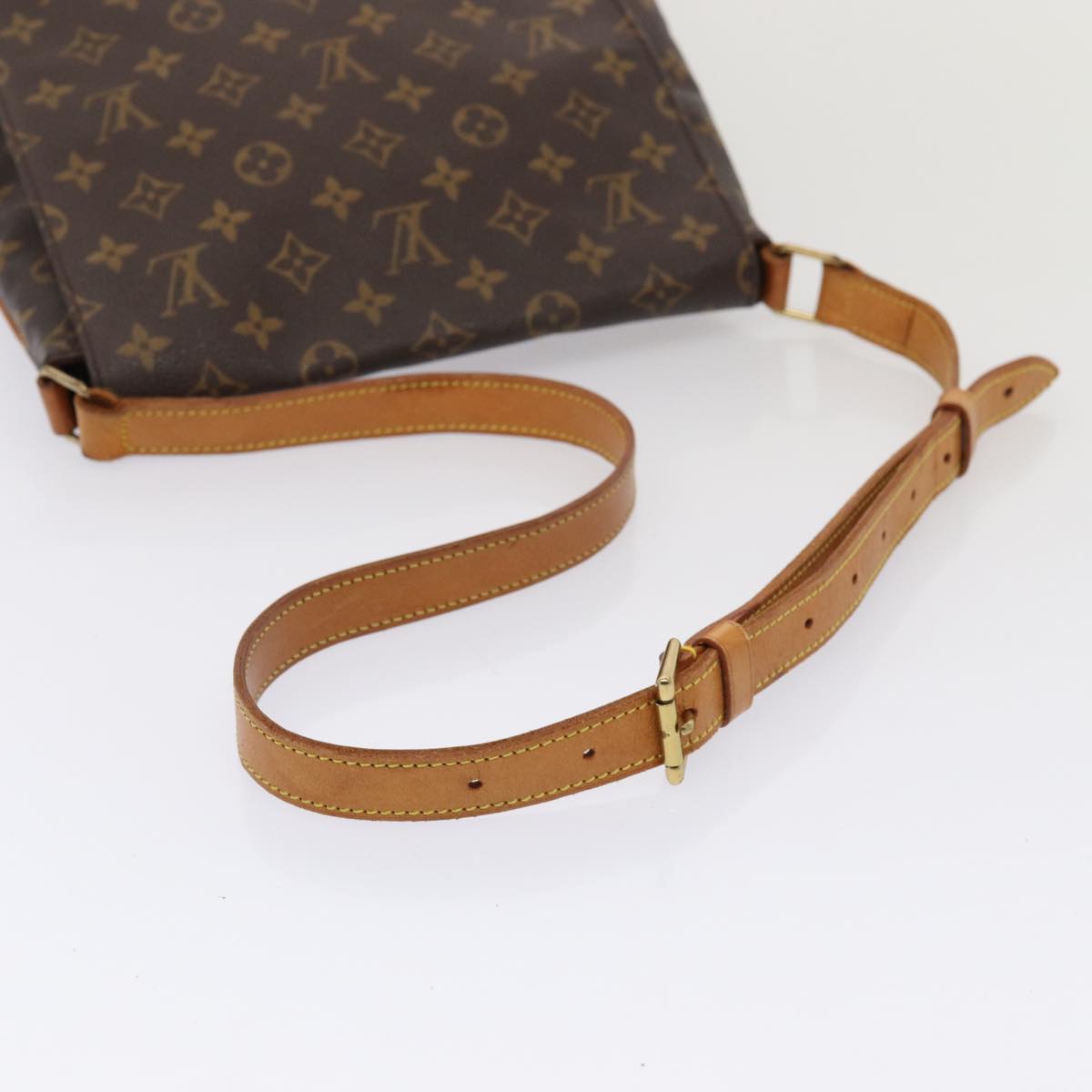 LOUIS VUITTON Monogram Musette Shoulder Bag M51256 LV Auth 80027