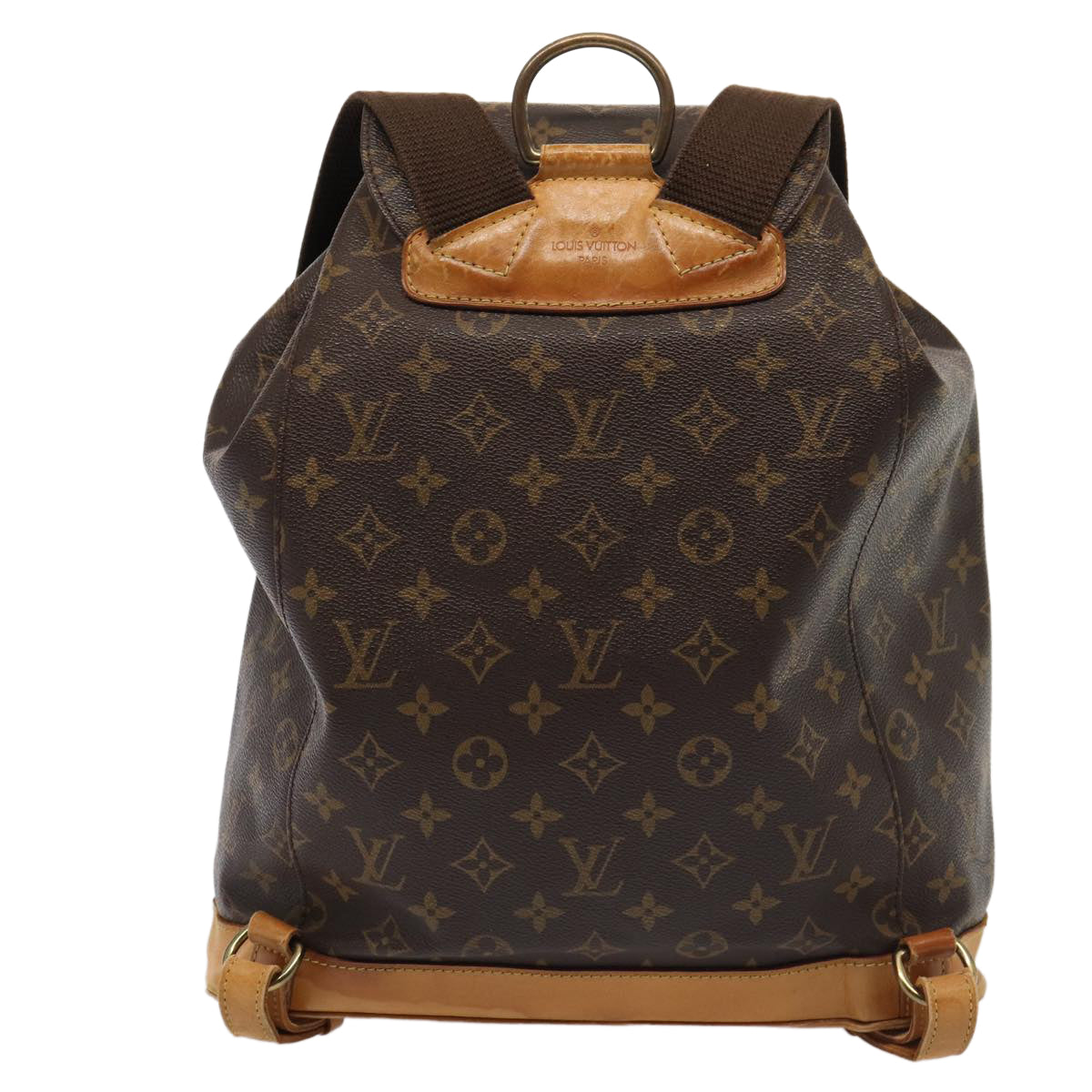 LOUIS VUITTON Monogram Montsouris GM Backpack M51135 LV Auth 80033 - 0