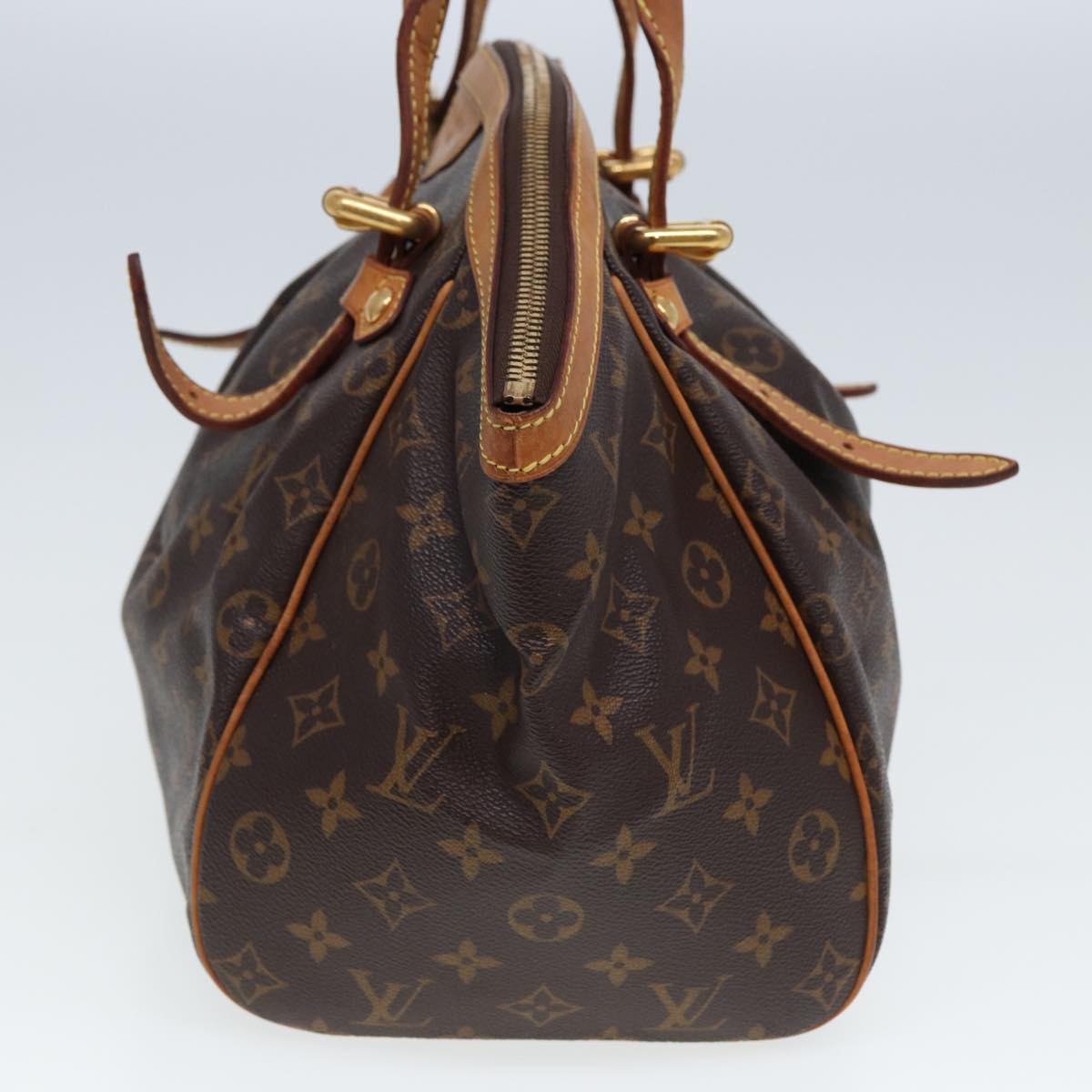 LOUIS VUITTON Monogram Tivori GM Hand Bag M40144 LV Auth 80034