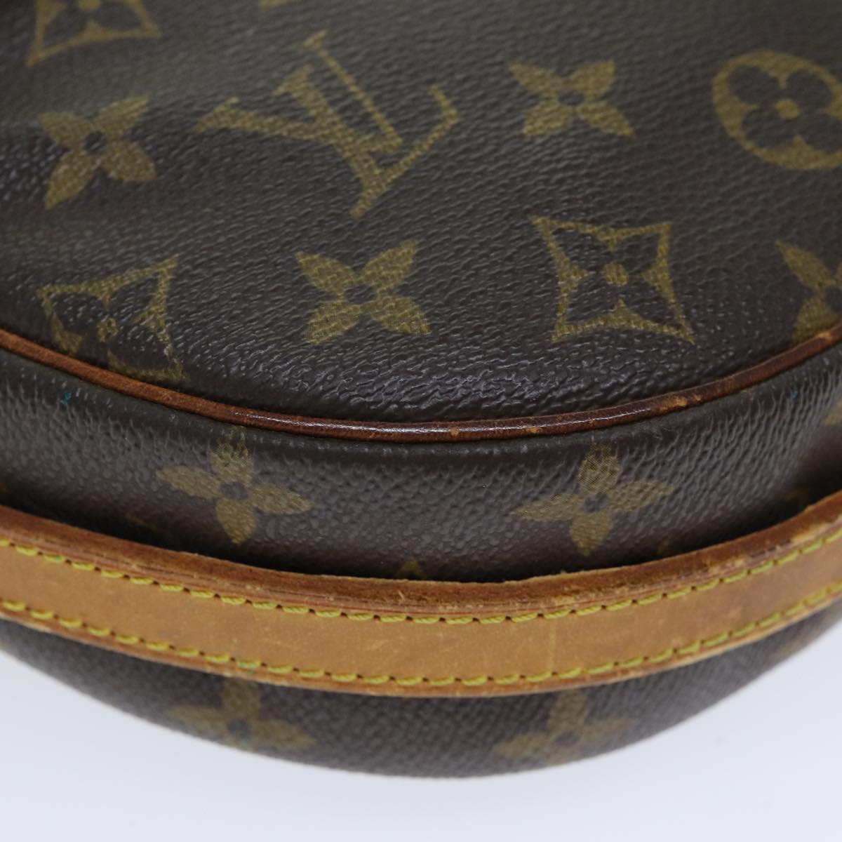 LOUIS VUITTON Monogram Jeune Fille MM Shoulder Bag M51226 LV Auth 80154