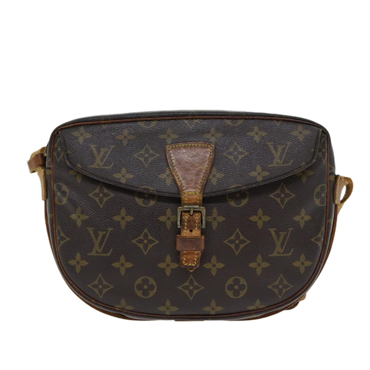 LOUIS VUITTON Monogram Jeune Fille MM Shoulder Bag M51226 LV Auth 80154