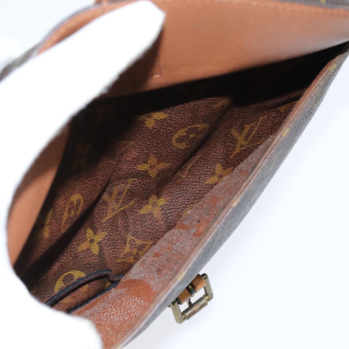 LOUIS VUITTON Monogram Jeune Fille MM Shoulder Bag M51226 LV Auth 80154