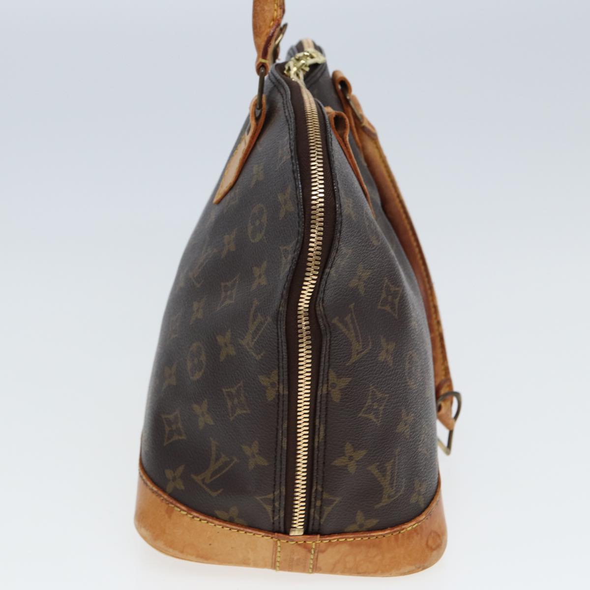 LOUIS VUITTON Monogram Alma Hand Bag M51130 LV Auth 80156