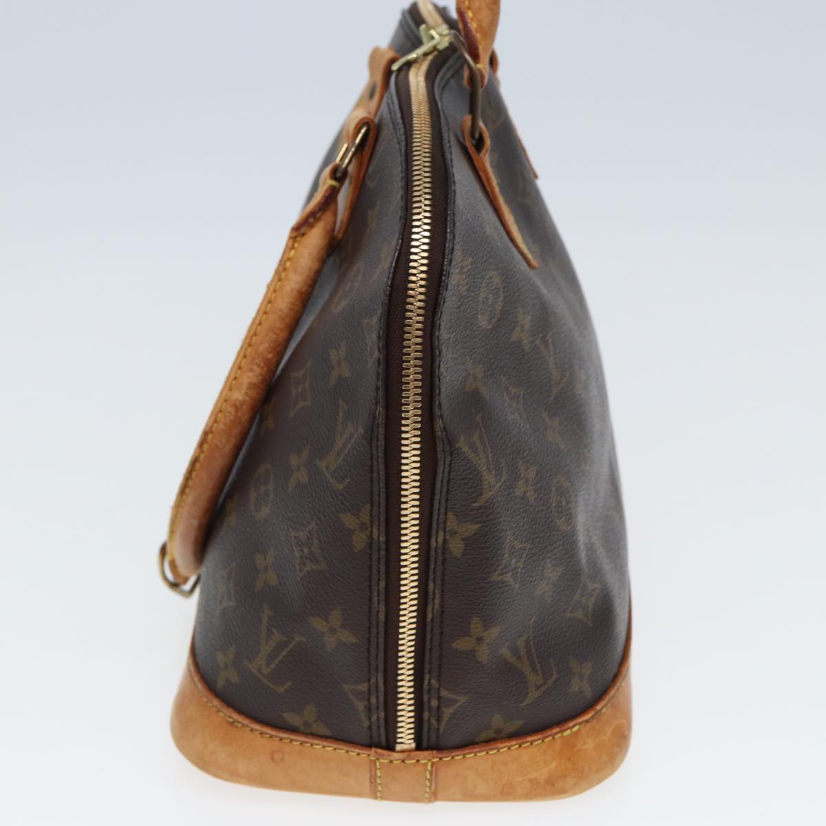 LOUIS VUITTON Monogram Alma Hand Bag M51130 LV Auth 80156