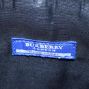BURBERRY Nova Check Blue Label Shoulder Bag Nylon Black Auth 80167-10