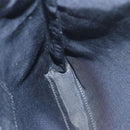 BURBERRY Nova Check Blue Label Shoulder Bag Nylon Black Auth 80167-18