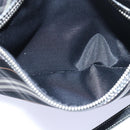 BURBERRY Nova Check Blue Label Shoulder Bag Nylon Black Auth 80167-12