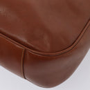 GUCCI Bamboo Shoulder Bag Leather Brown 001 1781 1577 Auth 80180-8