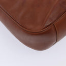 GUCCI Bamboo Shoulder Bag Leather Brown 001 1781 1577 Auth 80180-17