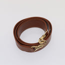 GUCCI Bamboo Shoulder Bag Leather Brown 001 1781 1577 Auth 80180-21