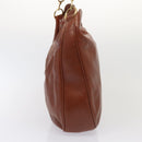 GUCCI Bamboo Shoulder Bag Leather Brown 001 1781 1577 Auth 80180-3