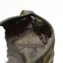 PRADA Pouch Nylon Khaki Auth 80183-18