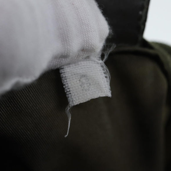 PRADA Pouch Nylon Khaki Auth 80183