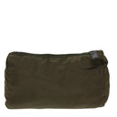 PRADA Pouch Nylon Khaki Auth 80183-2