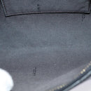 FENDI Shoulder Bag Leather Navy Auth 80189-9