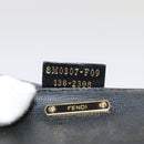 FENDI Shoulder Bag Leather Navy Auth 80189-10
