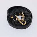 FENDI Shoulder Bag Leather Navy Auth 80189-11