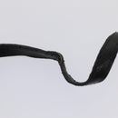 FENDI Shoulder Bag Leather Navy Auth 80189-12