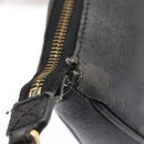 FENDI Shoulder Bag Leather Navy Auth 80189-7