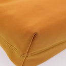 Salvatore Ferragamo Hand Bag Canvas 2way Orange Auth 80191-14