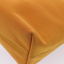 Salvatore Ferragamo Hand Bag Canvas 2way Orange Auth 80191-15