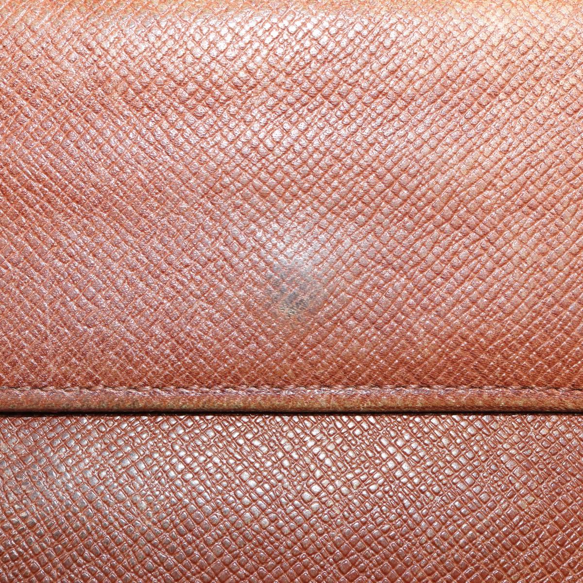 LOUIS VUITTON Monogram Portefeuille Marco Bifold Wallet M61675 LV Auth 80197