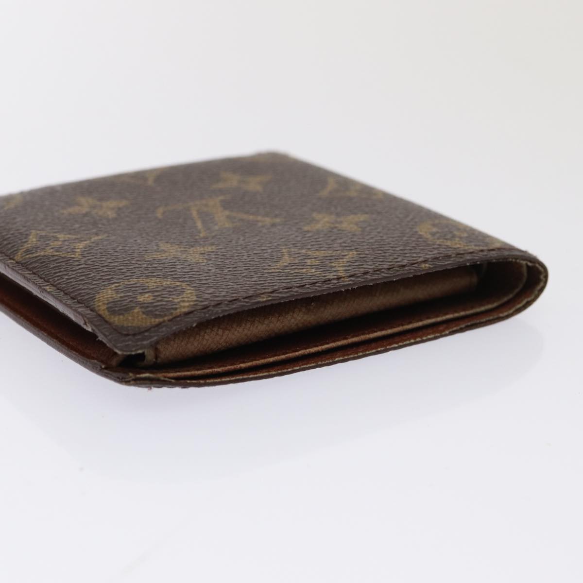 LOUIS VUITTON Monogram Portefeuille Marco Bifold Wallet M61675 LV Auth 80197