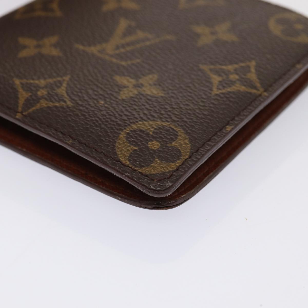 LOUIS VUITTON Monogram Portefeuille Marco Bifold Wallet M61675 LV Auth 80197