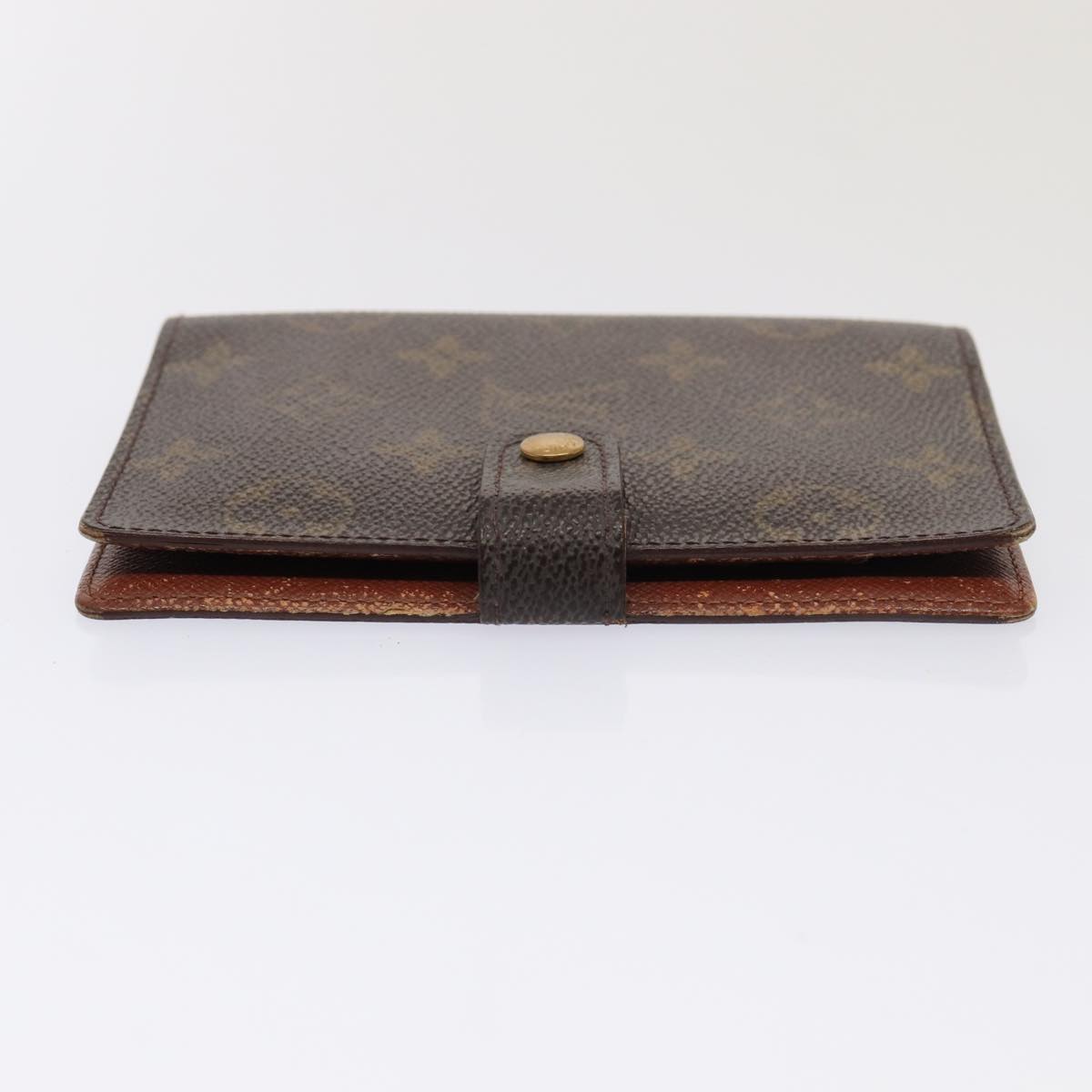 LOUIS VUITTON Monogram Agenda PM Day Planner Cover R20005 LV Auth 80199