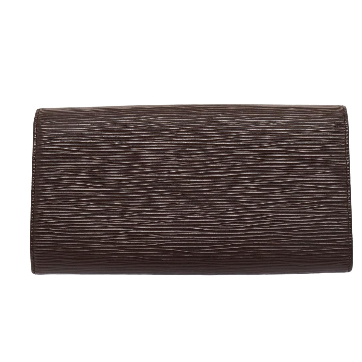 LOUIS VUITTON Epi PochettePorte Monnaie Credit Wallet Mocha M6357D LV Auth 80202 - 0