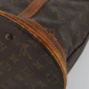 LOUIS VUITTON Monogram Bucket GM Schultertasche M42236 LV Auth 80217-15