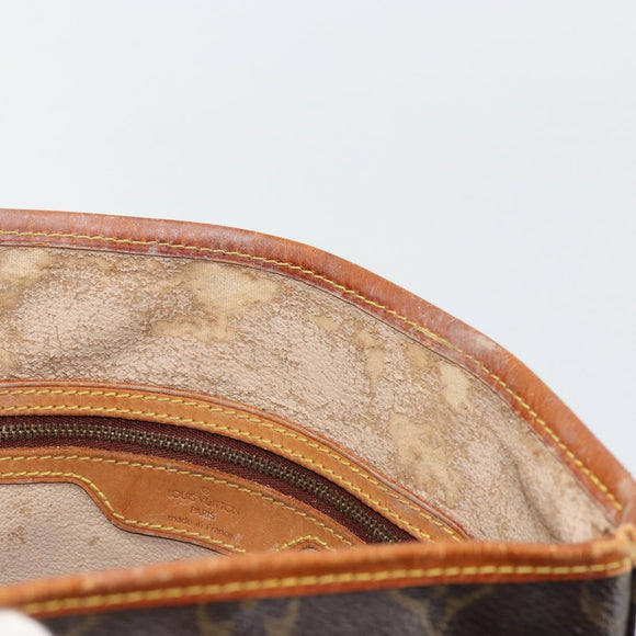 LOUIS VUITTON Monogram Bucket GM Schultertasche M42236 LV Auth 80217