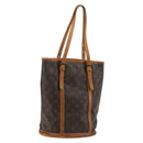 LOUIS VUITTON Monogram Bucket GM Schultertasche M42236 LV Auth 80217-1