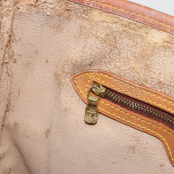 LOUIS VUITTON Monogram Bucket GM Schultertasche M42236 LV Auth 80217