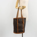 LOUIS VUITTON Monogram Bucket GM Schultertasche M42236 LV Auth 80217-25