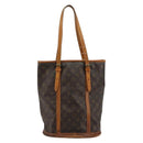 LOUIS VUITTON Monogram Bucket GM Schultertasche M42236 LV Auth 80217-2