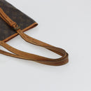 LOUIS VUITTON Monogram Bucket GM Schultertasche M42236 LV Auth 80217-7