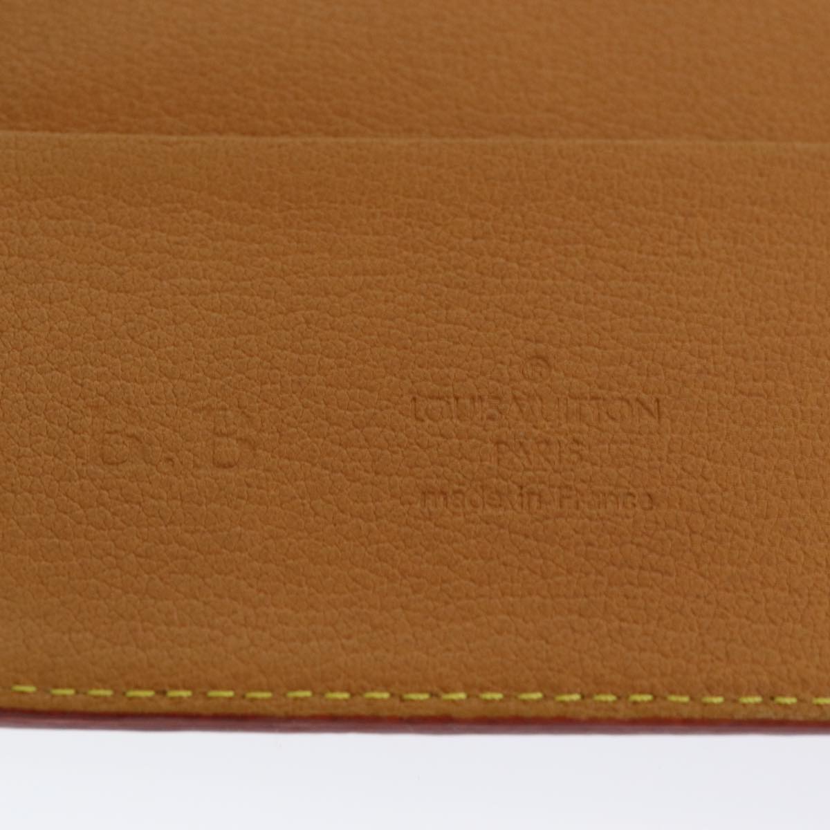 LOUIS VUITTON Nomad leather Agenda GM Day Planner Cover Brown R20473 Auth 80221