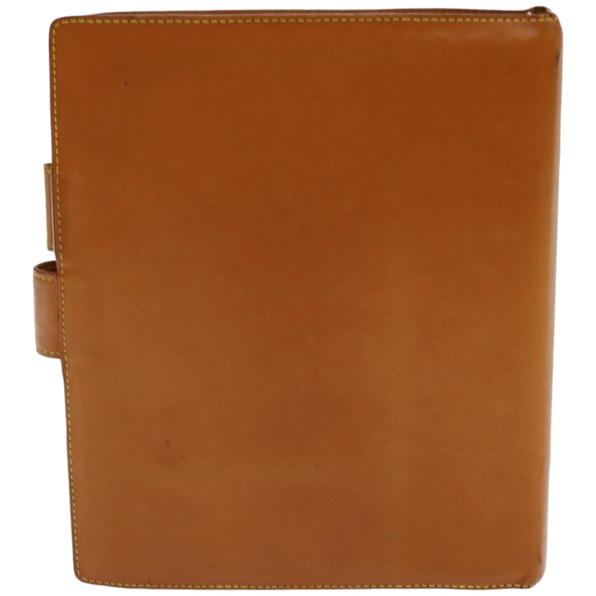 LOUIS VUITTON Nomad leather Agenda GM Day Planner Cover Brown R20473 Auth 80221