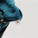 PRADA Chain Shoulder Bag Nylon Light Blue Auth 80225-12