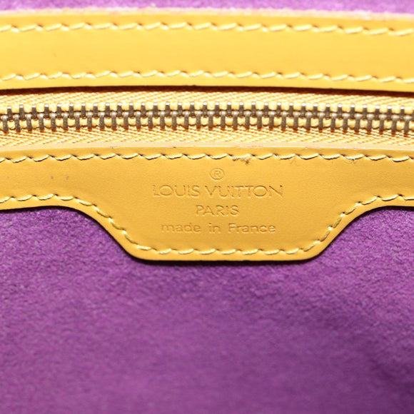 LOUIS VUITTON Epi Lussac Shoulder Bag Yellow M52289 LV Auth 80263