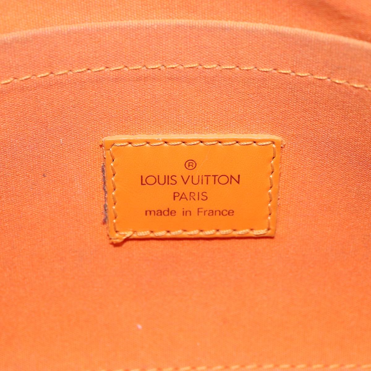 LOUIS VUITTON Epi Danura PM Shoulder Bag 2Way Orange Mandarin M5891H Auth 80264