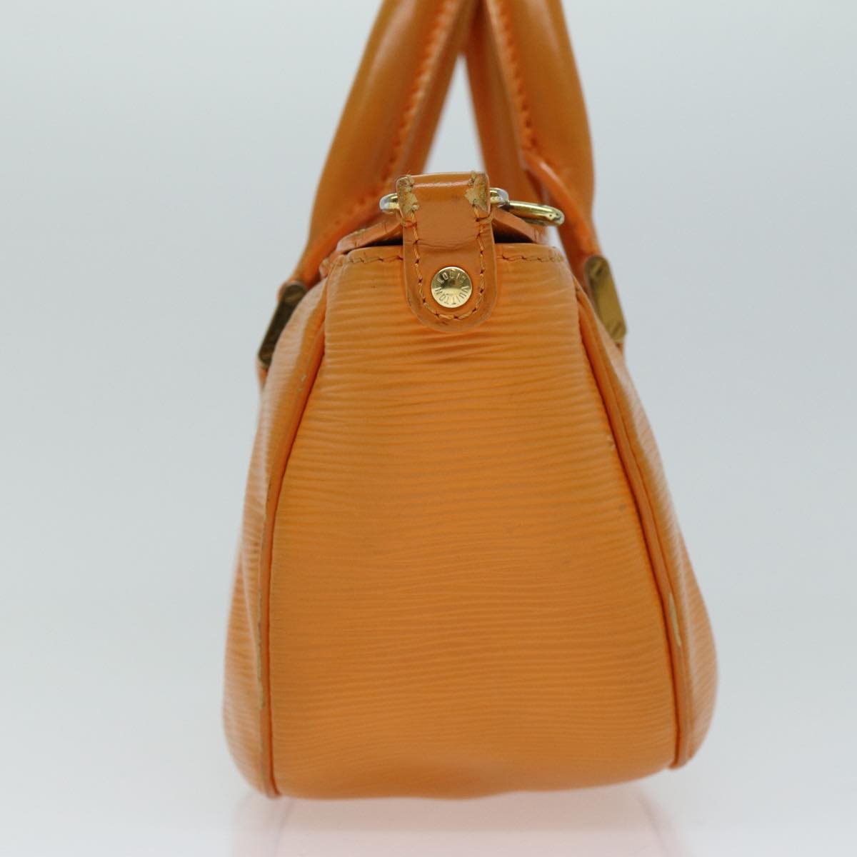 LOUIS VUITTON Epi Danura PM Shoulder Bag 2Way Orange Mandarin M5891H Auth 80264