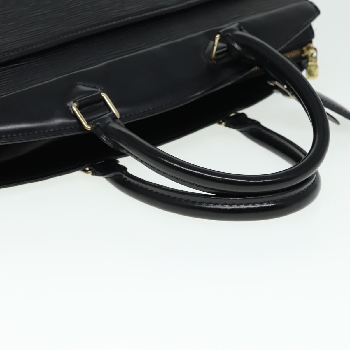 LOUIS VUITTON Epi Riviera Hand Bag Noir Black M48182 LV Auth 80265