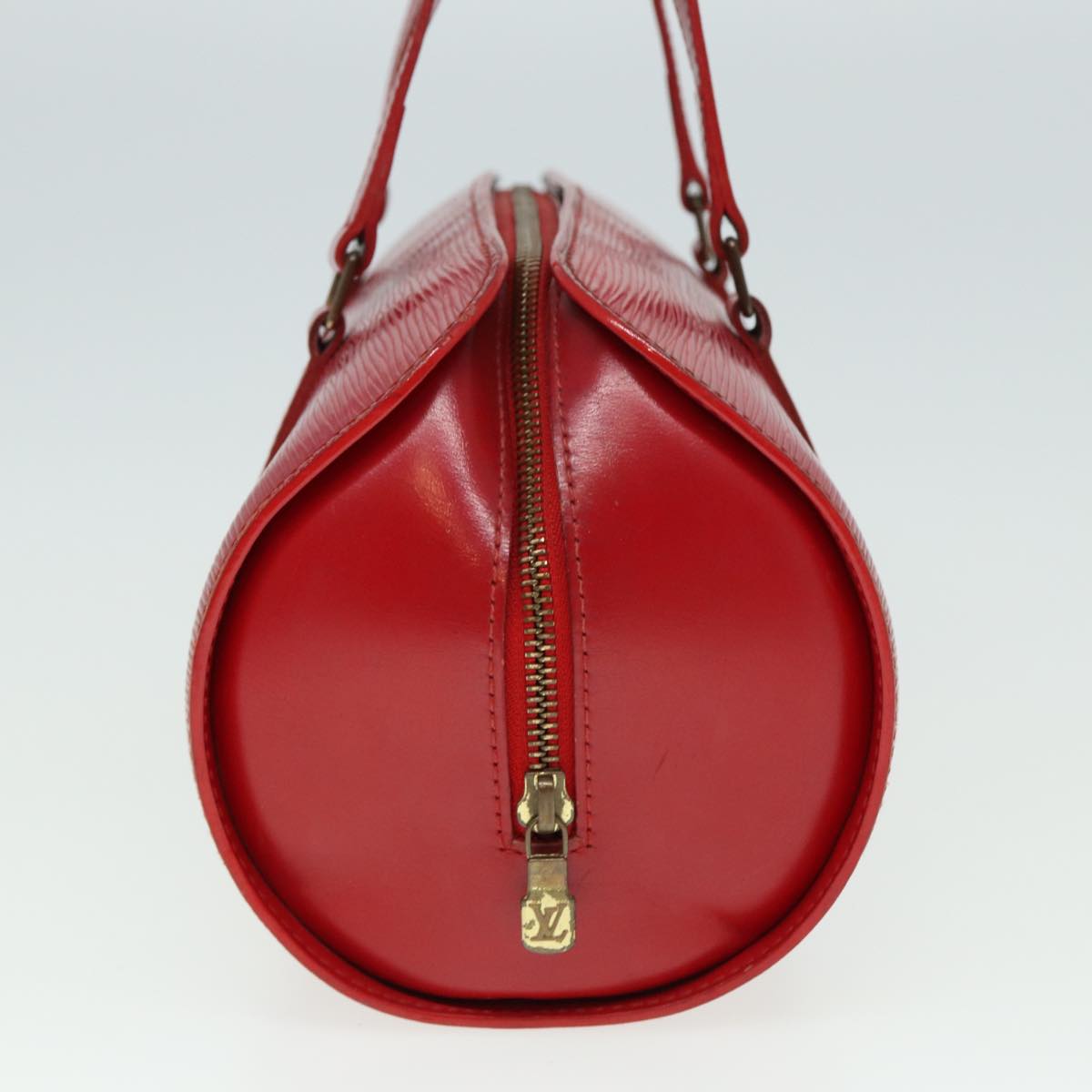 LOUIS VUITTON Epi Soufflot Hand Bag Red M52227 LV Auth 80286